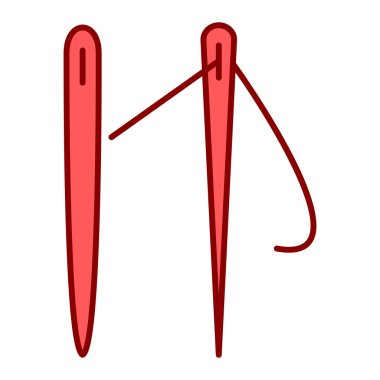 Beyaz arkaplanda kırmızı çizgi havlu simgesi. vektör illüstrasyonu