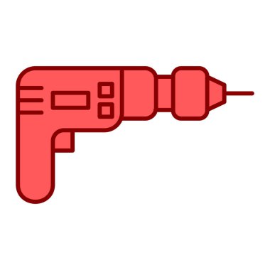 matkap simgesi. Web için tornavida vektör simgelerinin özet çizimi