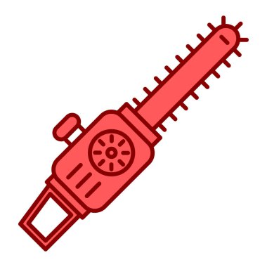 Yapı aracı simgesinin vektör illüstrasyonu