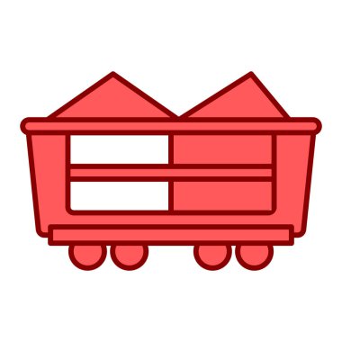 Çiftlik ve depolama simgesinin vektör çizimi. Web için yiyecek ve pazar teması.