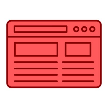 Web tasarımı konsepti, vektör illüstrasyonu