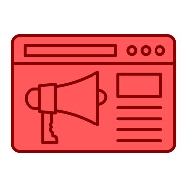 seo modern simgesinin vektör illüstrasyonu