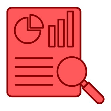 İş ve finans sektörü simgesi. vektör illüstrasyonu