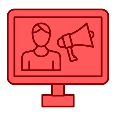 seo modern simgesinin vektör illüstrasyonu