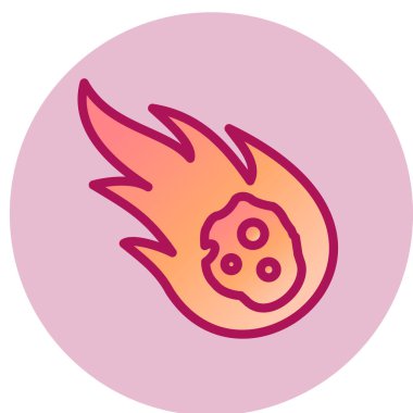 Modern b 'nin vektör illüstrasyonu pizza ikonundan yoksun