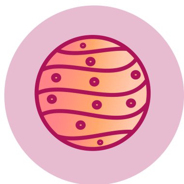  Gezegenin modern simgesinin gösterimi