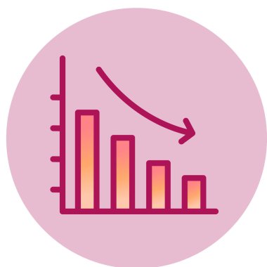 İş Reddetme simgesinin vektör illüstrasyonu