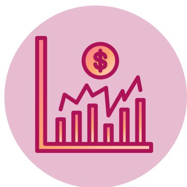 Borsanın vektör illüstrasyonu