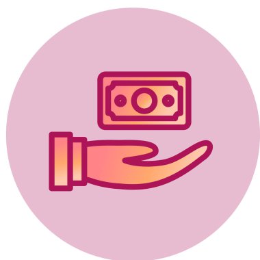 Charity simgesi vektör illüstrasyonu