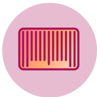 barkod simgesi vektör illüstrasyonu