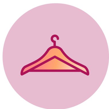 askı simgesi vektör illüstrasyonu