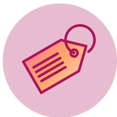 Fiyat etiketi vektör illüstrasyonu