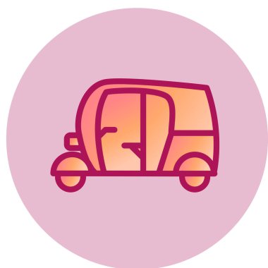 Otomatik çekçek simgesi vektör illüstrasyonu