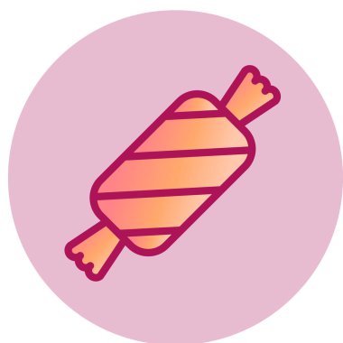 Şekerleme simgesi, vektör illüstrasyonu