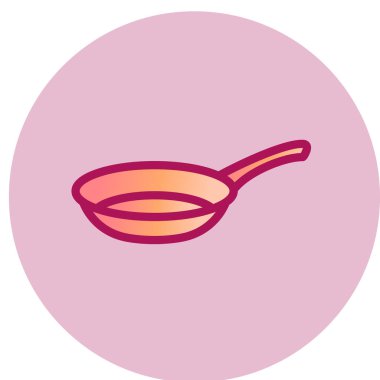 Pan simgesi, vektör illüstrasyonu