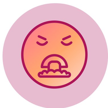 Kusma simgesi, vektör illüstrasyonu