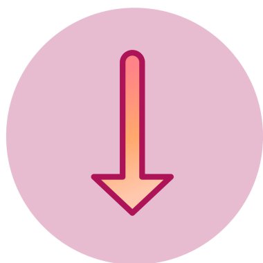 ok simgesi vektör illüstrasyonu