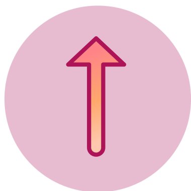 ok simgesi vektör illüstrasyonu