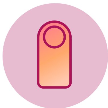 kutsal kişilerin resmi, vektör çizim rahatsız etmeyin