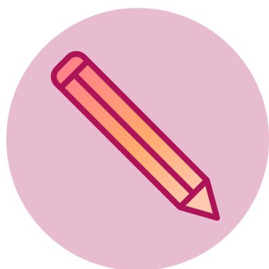 kalem simgesi vektör illüstrasyonu