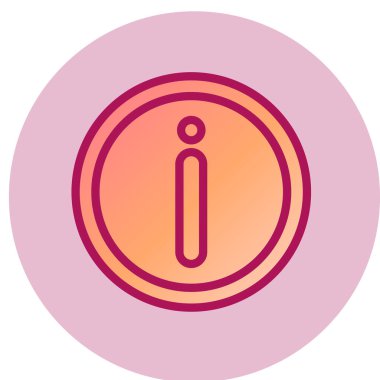 bilgi simgesi, vektör illüstrasyonu