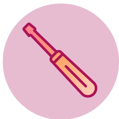 tornavida web simgesi, vektör çizim