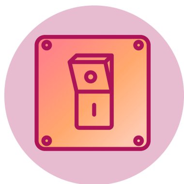 Anahtarı web simgesi, vektör çizim