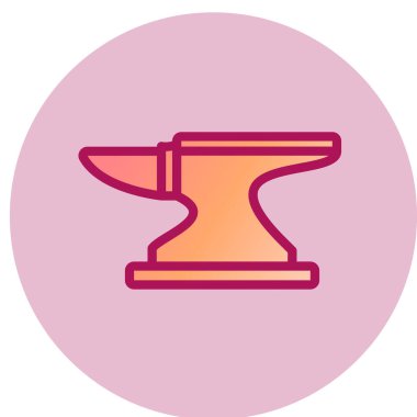 Örs ağ simgesi, vektör illüstrasyonu