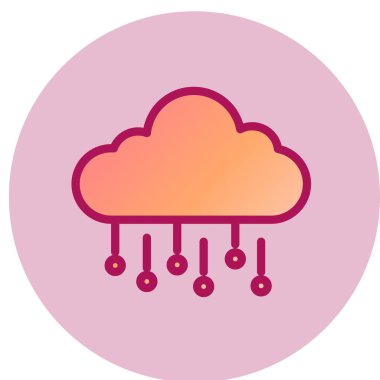 Dolu Ağı simgesi, vektör illüstrasyonu