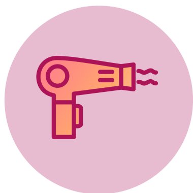 Kurutucu ağ simgesi, vektör illüstrasyonu