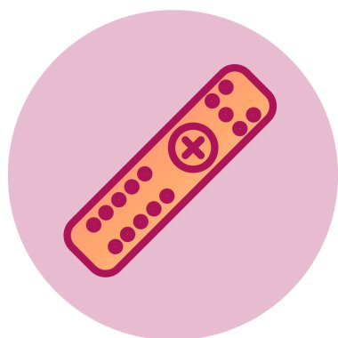 Uzak ağ simgesi, vektör illüstrasyonu