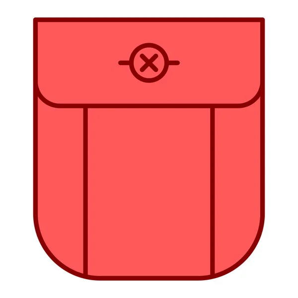 ギフトボックスのアイコン ウェブのためのレッドカーペットのアイコンの概略図 — ストックベクタ