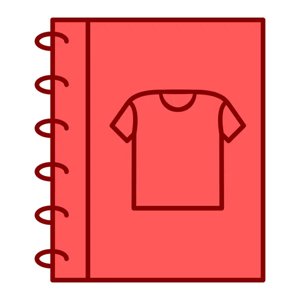 Shirt Icon Outline Illustration Clothes Vector Symbol Web — Image vectorielle