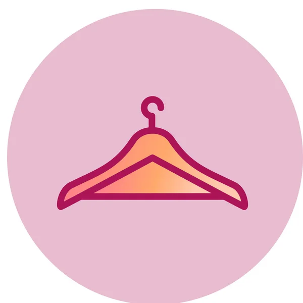 Hanger Pictogram Vector Illustratie — Stockvector