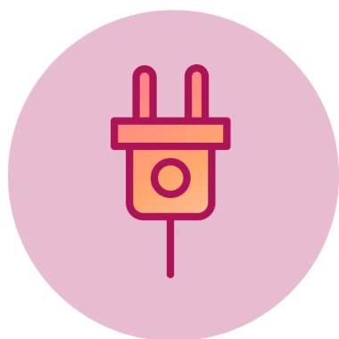 Modern dolgu simgesinin vektör illüstrasyonu