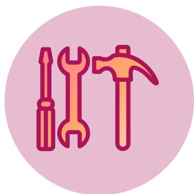 Modern araç simgesinin vektör illüstrasyonu