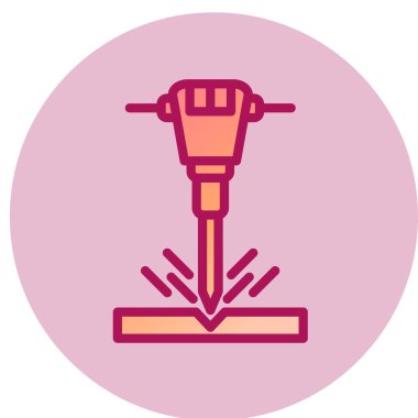 Sondaj ağı simgesi, vektör illüstrasyonu