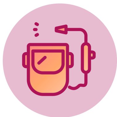 Kaynak ağ simgesi, vektör illüstrasyonu