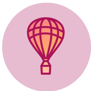 balon ikon vektör illüstrasyonu