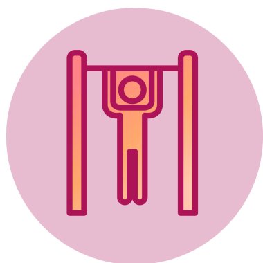 Modern El Çubuğu simgesinin vektör çizimi