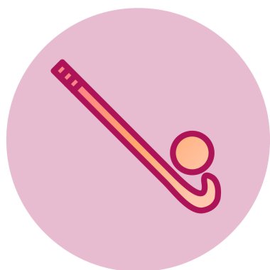 Modern Hokey simgesinin vektör çizimi 