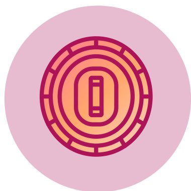 Kriket Alanı Web simgesi, vektör illüstrasyonu