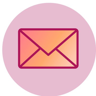 E- posta simgesi vektör illüstrasyonu