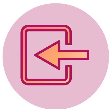 ok simgesinin vektör illüstrasyonu