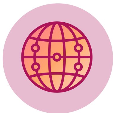 seo modern simgesinin vektör illüstrasyonu