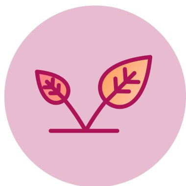 ekoloji web simgesi, vektör illüstrasyonu