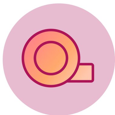 Selo bant ağ simgesi, vektör illüstrasyonu