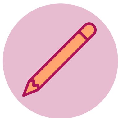 Kalem Ağı simgesi, vektör illüstrasyonu