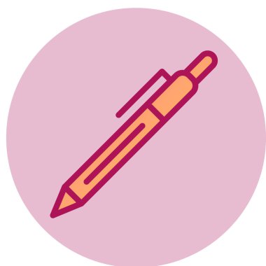 kalem ağı simgesi, vektör illüstrasyonu