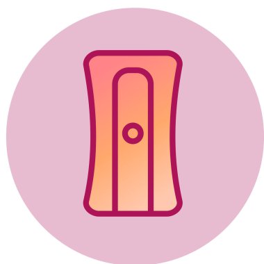 Kalem Kalemi Keskinleştirici web simgesi, vektör illüstrasyonu